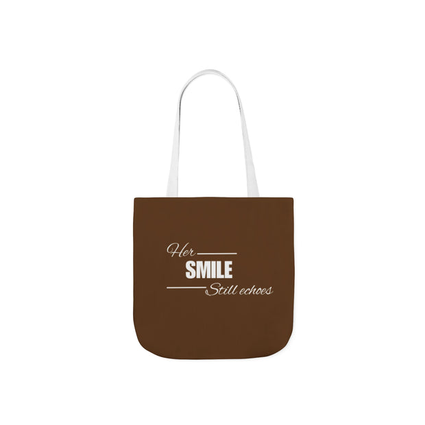 Her Smile Canvas Tote Bag | Eco-Friendly Tote for Women | Motivational Quote Tote Bag | Gift for Her Shopper Bag | Stylish Canvas Bag with Quote | Daily Use Cotton Tote | Sustainable Fashion Tote | Reusable Shopper with Message | Inspirational Tote Bag for Girls | Foldable Canvas Bag Gift Idea

