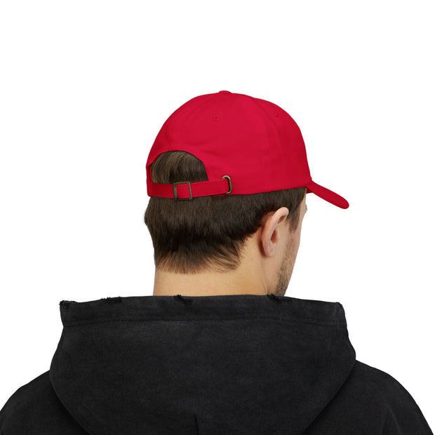 Classic red dad hat for men | Stylish Father's Day baseball cap | Trendy lipstick red dad cap | Legacy in Lipstick dad hat | Cool gift hat for dads | Minimal red cap for everyday wear | Adjustable cotton dad cap | Casual red baseball hat | Red unstructured cap for dads | Bold red cap Father’s Day gift