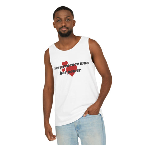 Custom Unisex Tank Top | Empowering Love | Georgia Peache Empowering Love Tank Top | Unisex Heart Design Shirt | Feminist Summer Tank | Gift for Her Sleeveless Shirt | Empowerment Cotton Tank | Bold Graphic Love Shirt | Inspirational Tank for Women | Summer Motivation Tank | Sleeveless Empowering Top | Positive Message Unisex Shirt