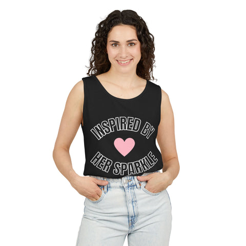 Her Sparkle Tank Top | Motivational Summer Shirt for Women | Gift for Her Tank Top | Inspirational Graphic Tank | Cute Casual Summer Top | Empowering Apparel for Women | Lightweight Sleeveless Shirt | Positive Message Tank for Her | Stylish Workout or Casual Tank | Feminine Inspirational Tank Top