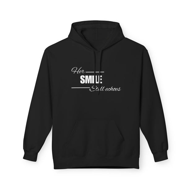 Her Smile Hoodie | Custom Inspirational Gift | Georgia Peache Her Smile Hoodie | Unisex Inspirational Sweatshirt | Motivational Fleece Hoodie | Gift for Her Hoodie | Cozy Quote Hoodie for Women | Positive Message Sweatshirt | Everyday Comfort Hoodie | Stylish Unisex Casual Hoodie | Durable Inspirational Hoodie | Her Smile Unisex Fleece Sweatshirt

