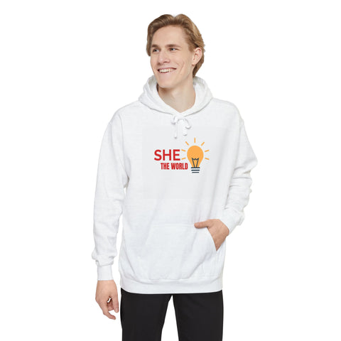 Empowering She Hoodie for Women | Motivational Unisex Hoodie | Gift for Her Sweatshirt | Cozy Empowerment Hoodie | Inspirational Hoodie for Women | Feminine Strength Hoodie | Daily Comfort Motivational Sweatshirt | Uplifting Message Hoodie | Empower Her Hoodie | Positive Vibes Unisex Sweatshirt