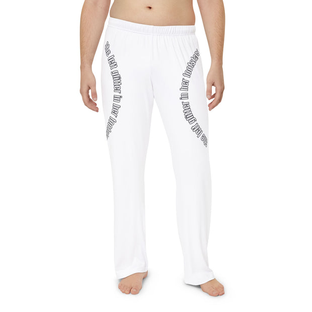 Men's Cozy Pajama Pants | Comfortable Sleepwear for Him | Lounge Pants with Fun Text | Relaxation Pajama Bottoms | Gift for Him Sleep Pants | Soft Men's Lounge Pants | Everyday Relaxation Pajama Pants | Durable Men's Sleepwear | Fun Printed Men's Pajama Pants | All-Occasion Men's Lounge Pants