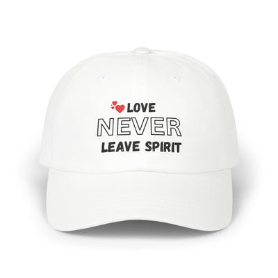 Love Never Leaves Dad Cap | Personalized Gift | Georgia Peache Love Never Leave Dad Cap | Family Gift Relaxed Dad Hat | Casual Summer Accessory Cap | Father’s Day Embroidered Hat | Adjustable Cotton Dad Cap | Meaningful Family Gift Hat | Lightweight Everyday Dad Hat | Classic Relaxed Fit Cap | Thoughtful Family Bonding Gift Hat | Durable Cotton Casual Cap

