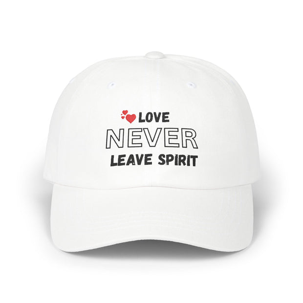 Love Never Leaves Dad Cap | Personalized Gift | Georgia Peache Love Never Leave Dad Cap | Family Gift Relaxed Dad Hat | Casual Summer Accessory Cap | Father’s Day Embroidered Hat | Adjustable Cotton Dad Cap | Meaningful Family Gift Hat | Lightweight Everyday Dad Hat | Classic Relaxed Fit Cap | Thoughtful Family Bonding Gift Hat | Durable Cotton Casual Cap

