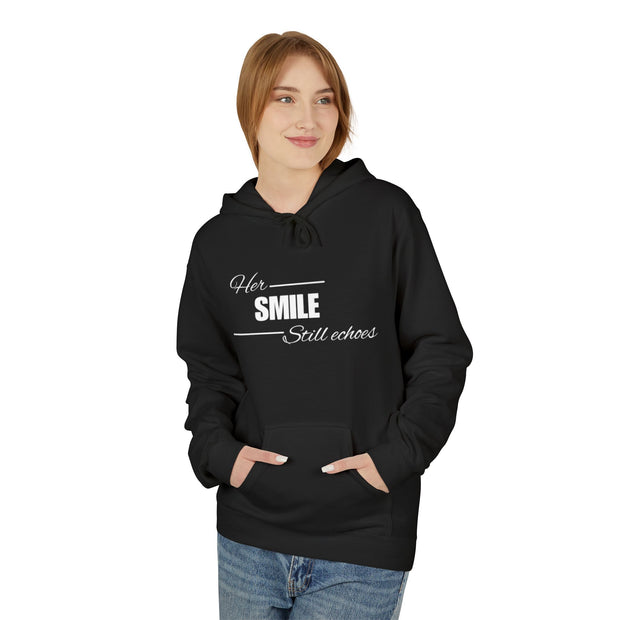 Her Smile Hoodie | Unisex Inspirational Sweatshirt | Motivational Fleece Hoodie | Gift for Her Hoodie | Cozy Quote Hoodie for Women | Positive Message Sweatshirt | Everyday Comfort Hoodie | Stylish Unisex Casual Hoodie | Durable Inspirational Hoodie | Her Smile Unisex Fleece Sweatshirt

