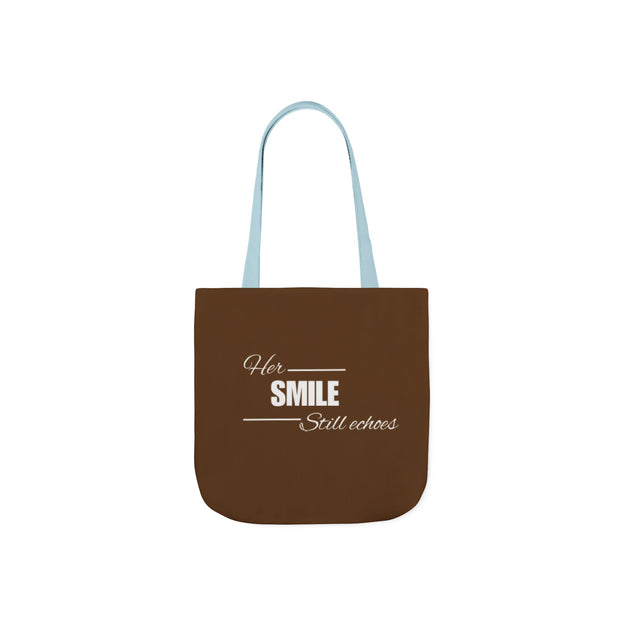 Her Smile Canvas Tote Bag | Eco-Friendly Tote for Women | Motivational Quote Tote Bag | Gift for Her Shopper Bag | Stylish Canvas Bag with Quote | Daily Use Cotton Tote | Sustainable Fashion Tote | Reusable Shopper with Message | Inspirational Tote Bag for Girls | Foldable Canvas Bag Gift Idea

