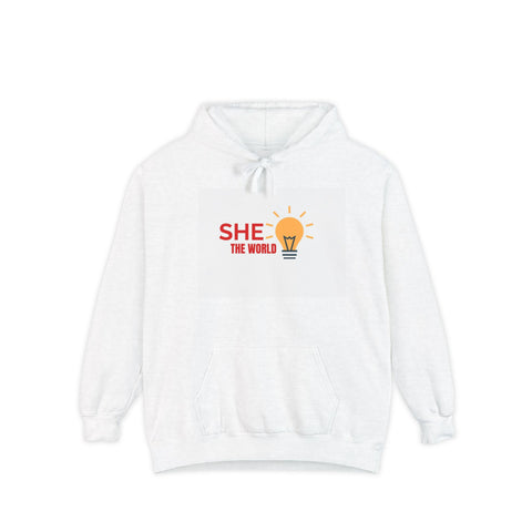 Empowering She Hoodie for Women | Motivational Unisex Hoodie | Gift for Her Sweatshirt | Cozy Empowerment Hoodie | Inspirational Hoodie for Women | Feminine Strength Hoodie | Daily Comfort Motivational Sweatshirt | Uplifting Message Hoodie | Empower Her Hoodie | Positive Vibes Unisex Sweatshirt