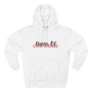 Queen of Confidence Hoodie | Personalized Gift | Georgia Peache Queen of Confidence Hoodie | Empowering Fleece Sweatshirt for Women | Motivational Graphic Hoodie | Cozy Casual Hoodie Gift | Queen of Confidence Pullover | Stylish Empowerment Hoodie | Women’s Positive Message Hoodie | Soft Fleece Hoodie for Her | Everyday Confidence Hoodie | Inspirational Hoodie for Women