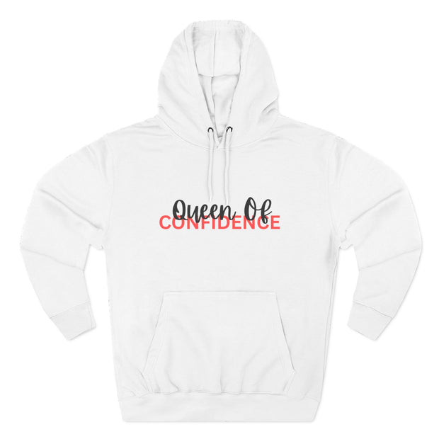 Queen of Confidence Hoodie | Personalized Gift | Georgia Peache Queen of Confidence Hoodie | Empowering Fleece Sweatshirt for Women | Motivational Graphic Hoodie | Cozy Casual Hoodie Gift | Queen of Confidence Pullover | Stylish Empowerment Hoodie | Women’s Positive Message Hoodie | Soft Fleece Hoodie for Her | Everyday Confidence Hoodie | Inspirational Hoodie for Women