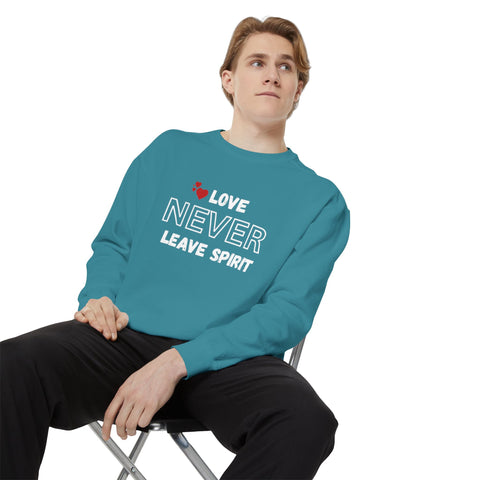 Love Never Leaves Sweatshirt | Custom Unisex Gift | Georgia Peache
Love Never Leave unisex sweatshirt | Motivational crewneck gift | Inspirational cozy holiday sweatshirt | Positive message apparel | Unisex comfort fit sweatshirt | Meaningful gift sweatshirt for all | Spirit message sweater unisex | Everyday motivational pullover | Cozy love-themed sweatshirt | Uplifting holiday gift sweater